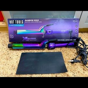 Hot Tool 1 1/4” salon curling iron/extra long